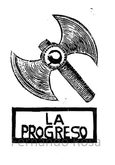 La Progreso - "O Progresso" - Xilografia